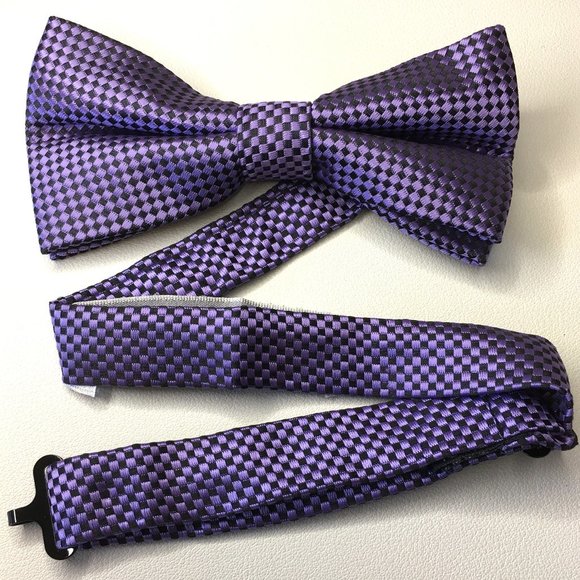 JON VANDYK HOLLAND Vintage Vibe Semi-Butterfly Bow Tie ▶◀ 𝔹ℝ𝔸ℕ𝔻 ℕ𝔼𝕎! - Picture 1 of 8